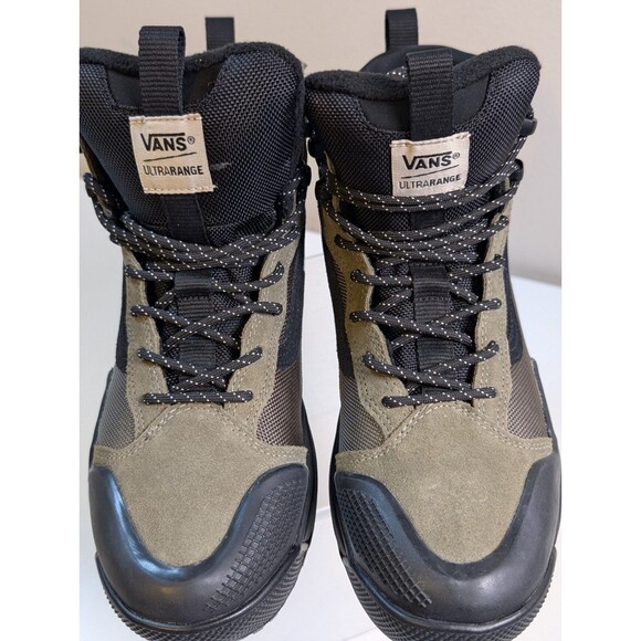 VANS UltraRange EXO Hi MTE-2 Shoe Dark Olive Green Waterproof Hiking Boots Sz 9 - Picture 3 of 11